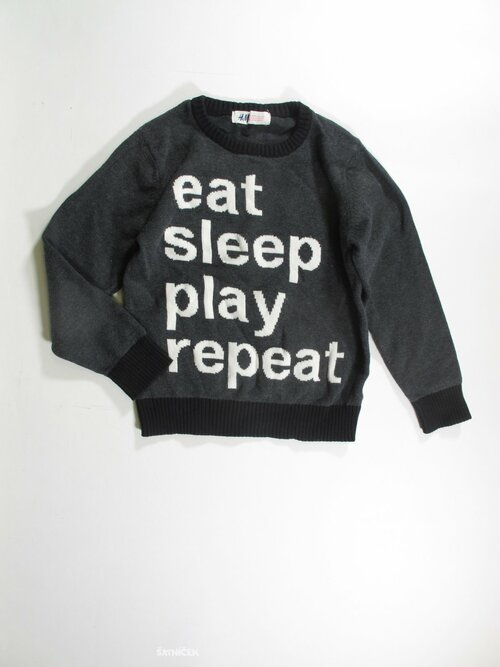 Šedý svetr pro kluky secondhand