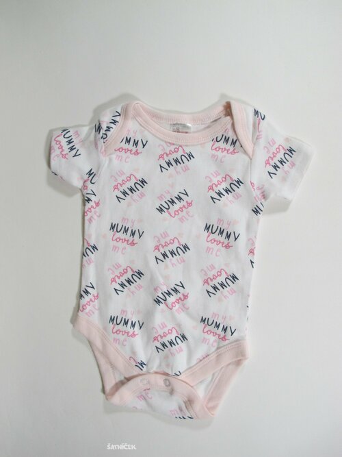 Body pro  holky bílo růžové   secondhand