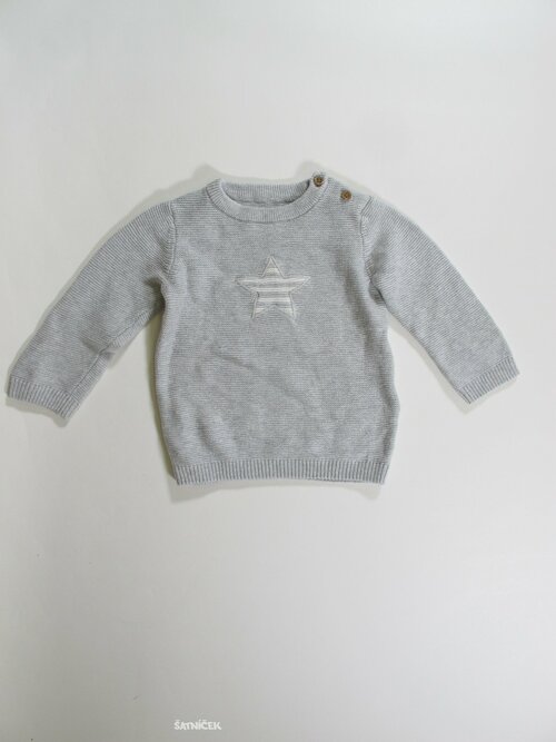 Šedý svetr pro kluky secondhand