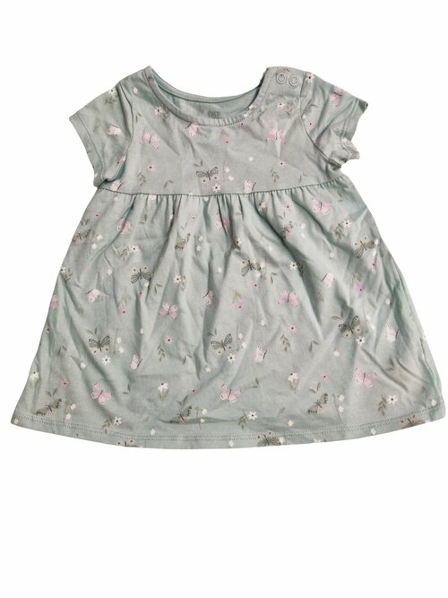 Světle modré šaty s obrázky pro holky secondhand F&F