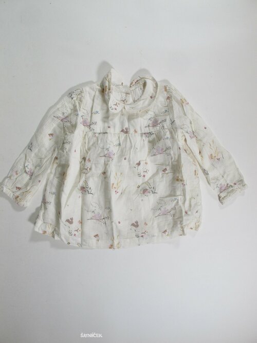 Halenka pro holky s kytkami secondahnd