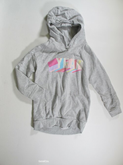Mikina pro holky šedá secondhand