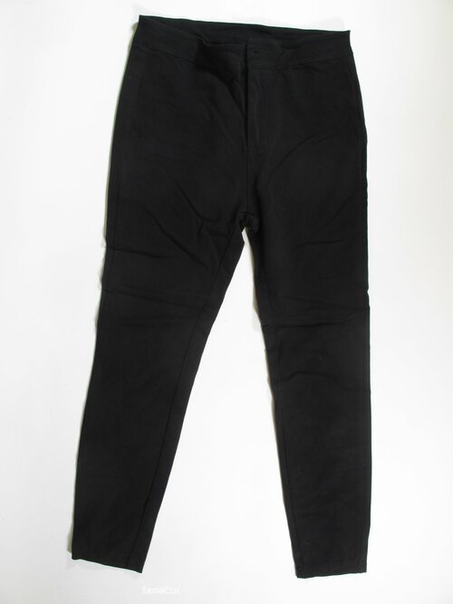 Černé elastické kalhoty pro holky secondhand