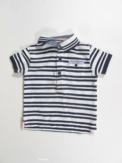 Triko pro kluky bílo modré secondhand