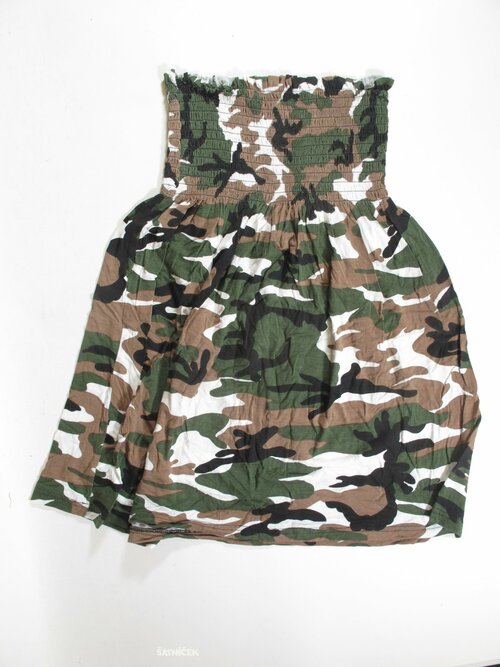 Šaty maskáčové pro holky secondhand