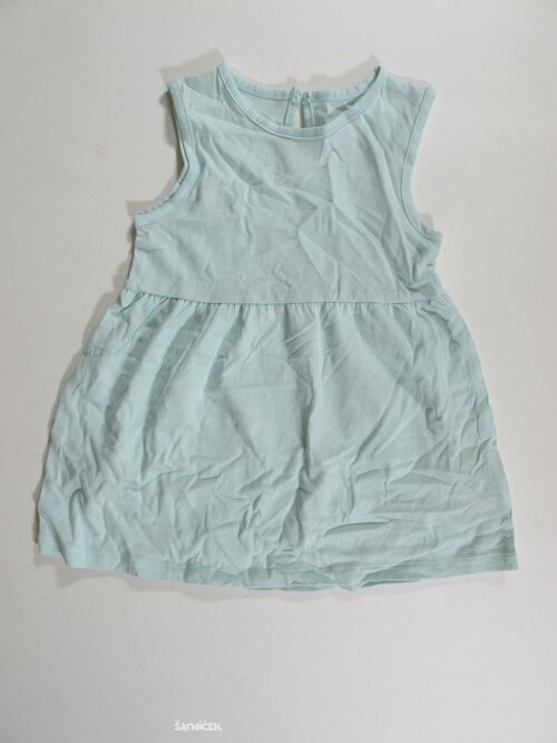 Zelenkavé šaty pro holky secondhand