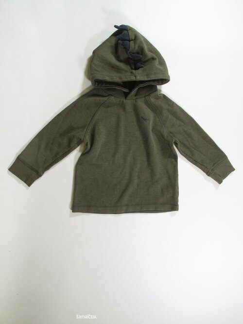 Triko dl.rukáv pro kluky zelené secondhnad