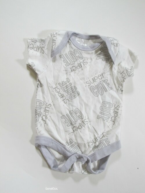 Bílo šedé body pro kluky secondhand