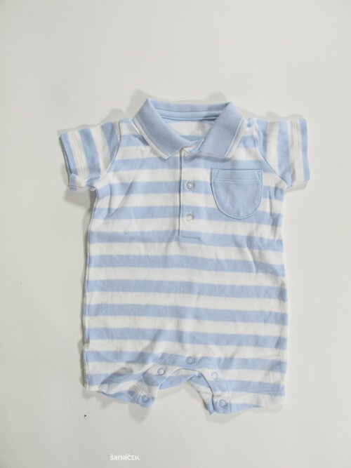 Overal pro kluky bílo modrý secondhand