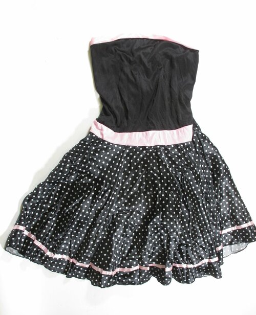 Šaty na karneval pro holky-dámy s puntíkem secondhand