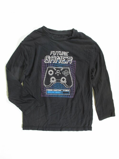 Triko dl.rukáv pro kluky černé secondhand