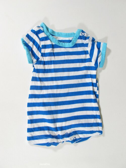 Letní overal pro kluky s pruhem secondhand