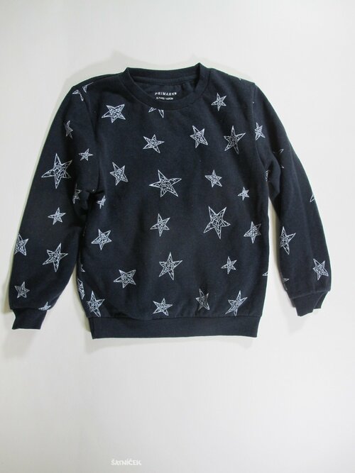 Mikina pro kluky s hvězdičkami secondhand