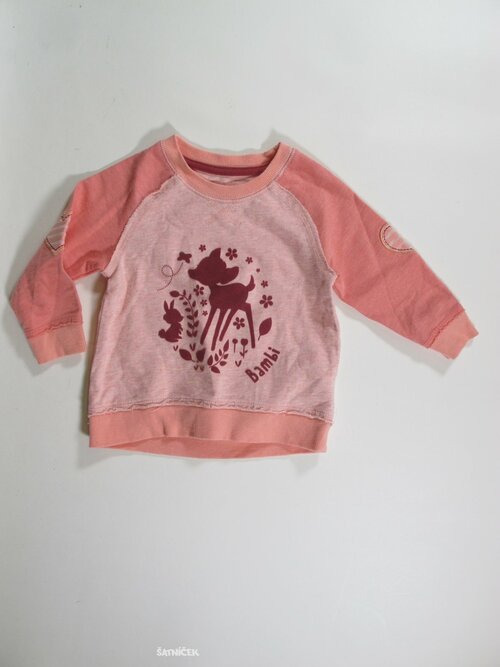 Mikina pro holky růžová secondhand