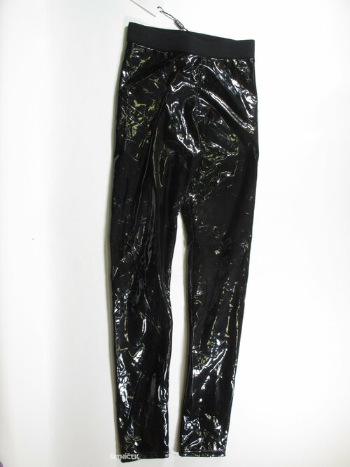 Elastáky černé leské teplejší outlet