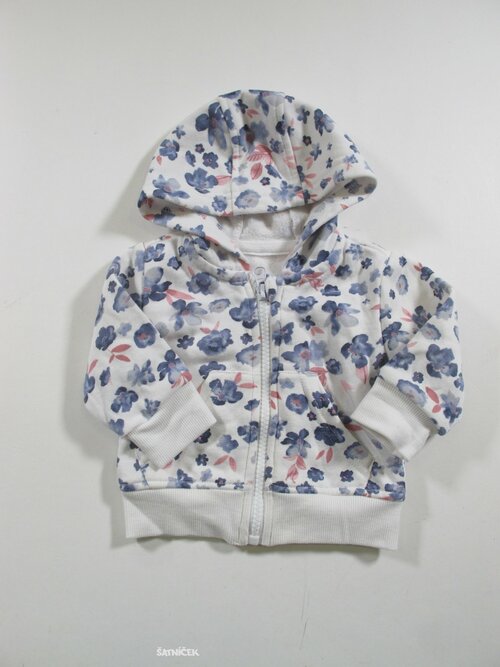 Mikina pro holky s kytkami secondhand