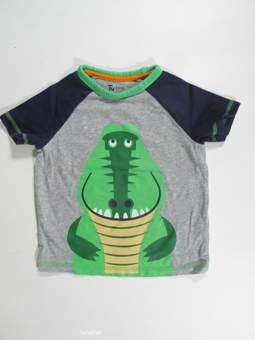 Triko pro kluky modro šedé secondhand