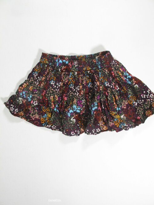 Sukně pro holky s kytkami secondhand