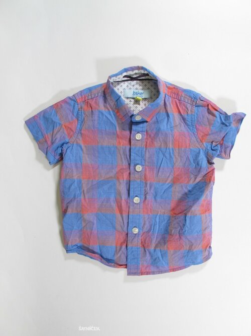 Kostkovaná košile pro kluky secondhnad