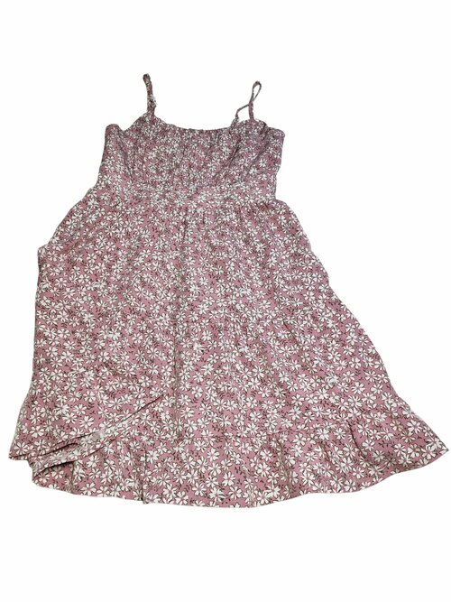 růžové šaty s kytičkami pro holky secondhand shein