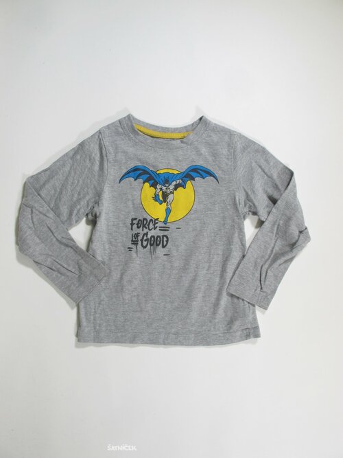 Triko dl.rukáv šedé pro kluky secondhand