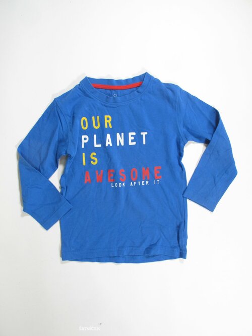 Triko dl.rukáv modré pro kluky secondhand