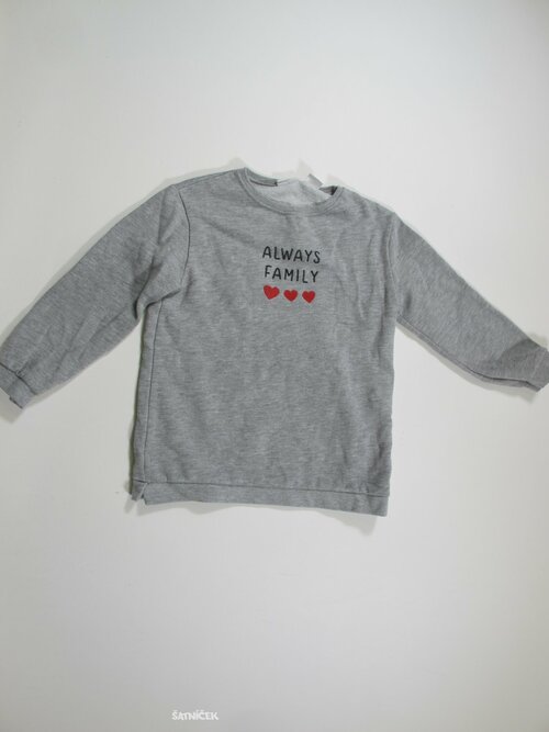 Mikina pro holky šedá secondhand