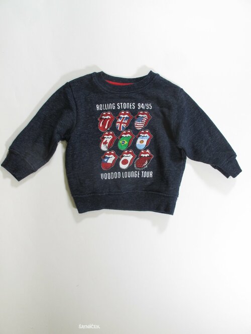 Modrá mikina pro kluky secondhhand