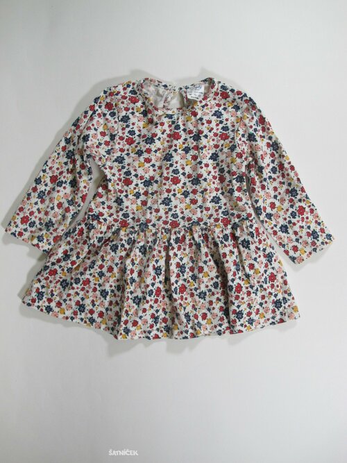 Triko dl.rukáv pro holky s kytkami secondhand