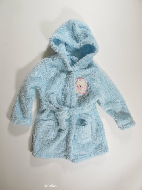 Modrý župan pro holky ELSA secondhand