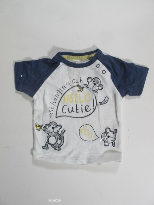 Triko pro kluky šedo modré secondhand