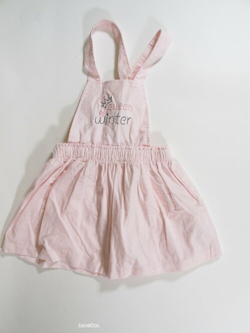 Manžestrová růžová sukně secondhand