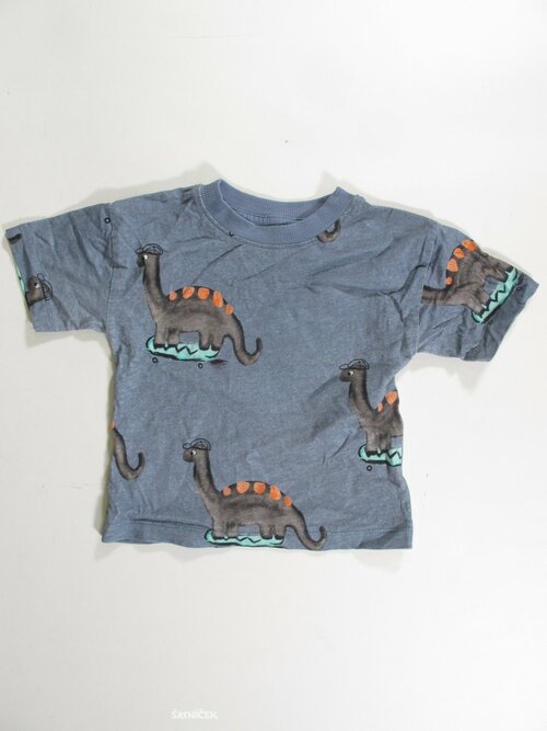 Triko pro kluky modré s obrázkem secondhand