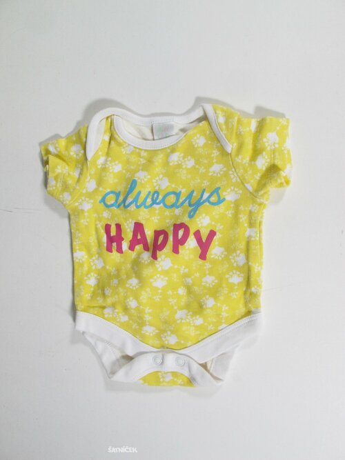 Body pro děti bílo žluté secondhand