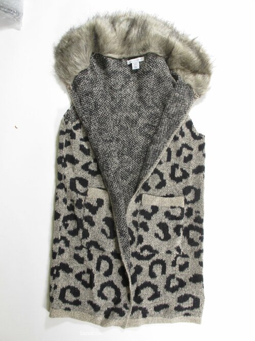 Vesta pro holky se vzorem secondhand