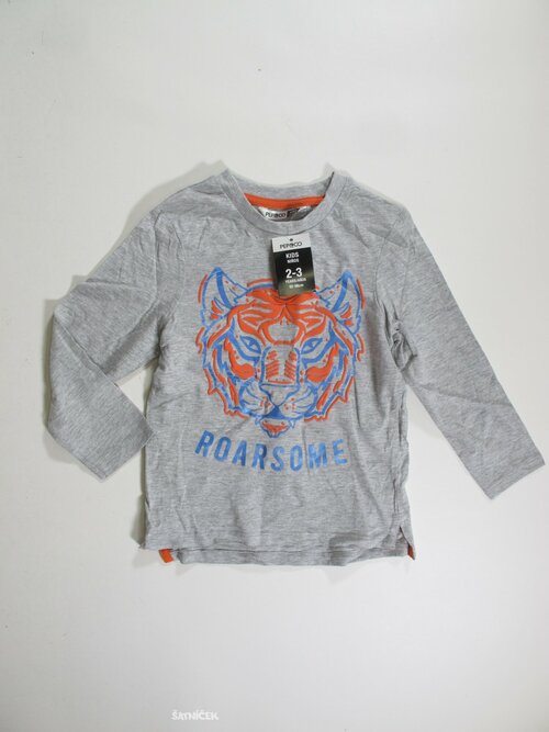 Triko dl.rukáv  šedé secondhand