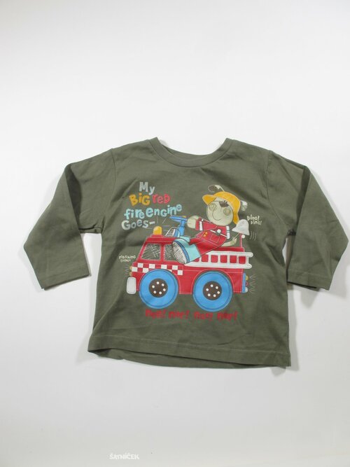 Triko dl.rukáv zelené secondhand