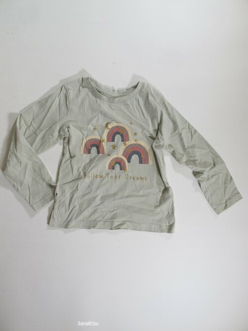 Triko dl.rukáv pro holky světlé secondhand