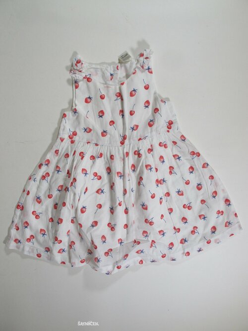 Šaty pro holky s jahůdky secondhand