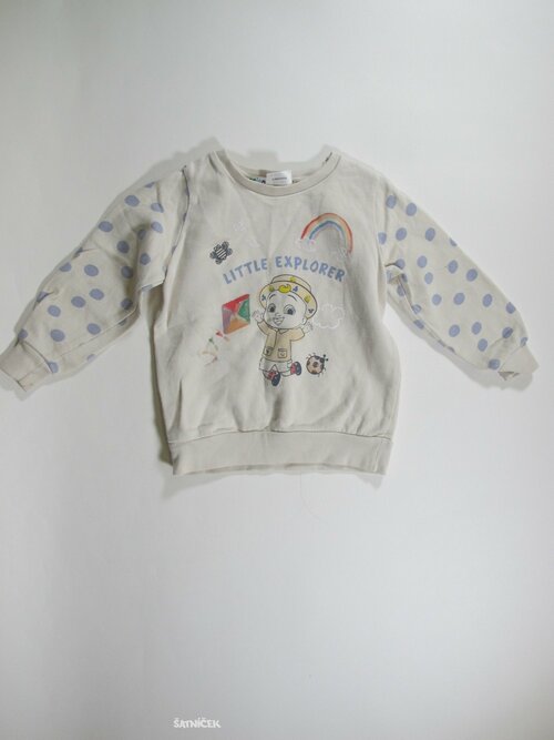 Mikina světlá pro holky secondhand