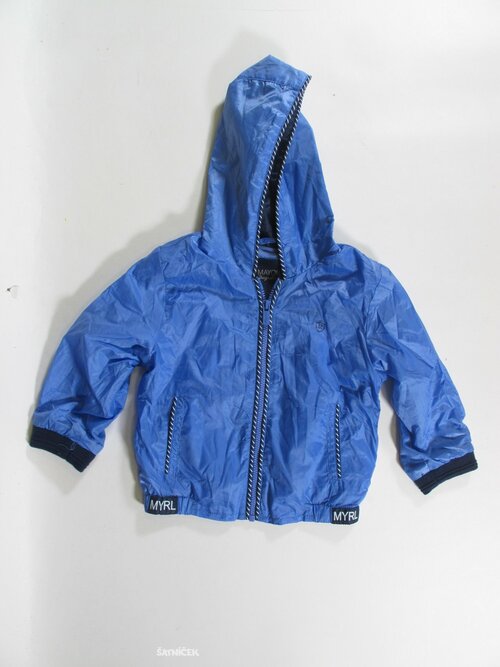 Šustáková modrá bunda pro kluky secondhand