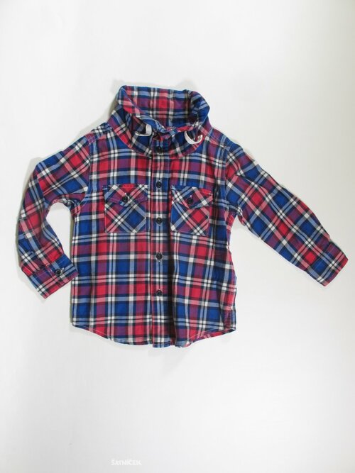 Dívčí kostkovaná košile pro holky secondhand