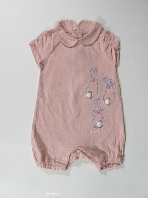 Overal pro holky růžové secondahnd