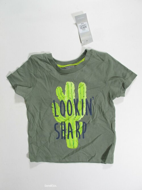 Triko pro kluky  zelená outlet 