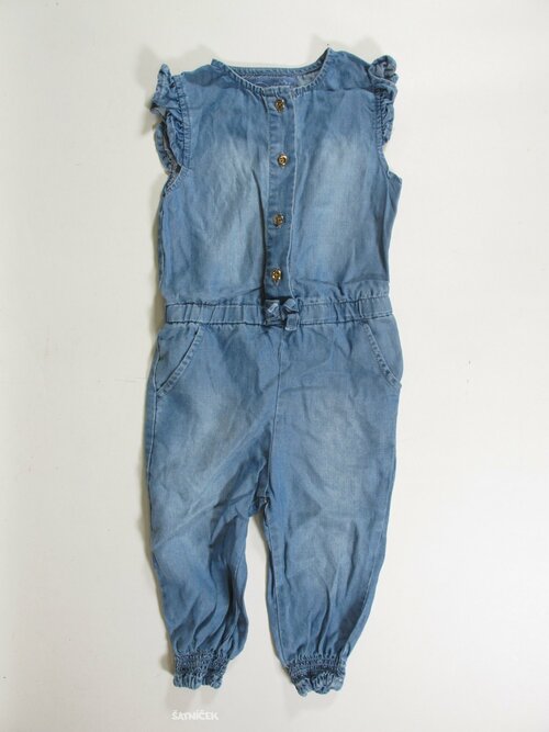 Overal pro holky modrý secondahnd