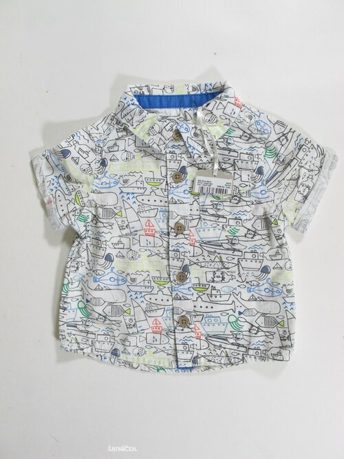 Košile pro kluky s lodičkami outket