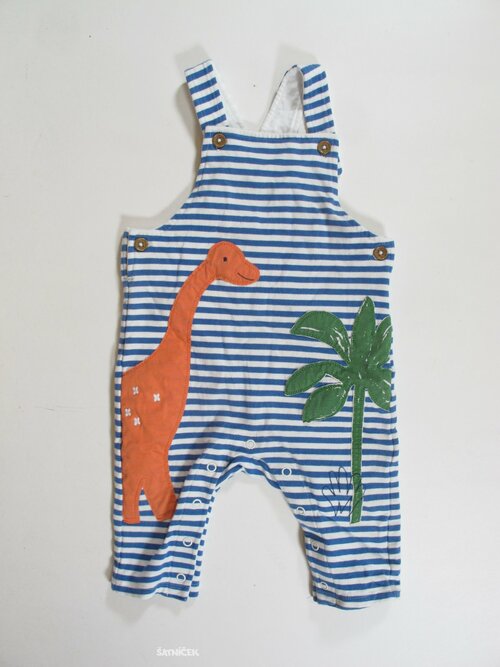 Kalhoty modro bílé pro kluky secondhand