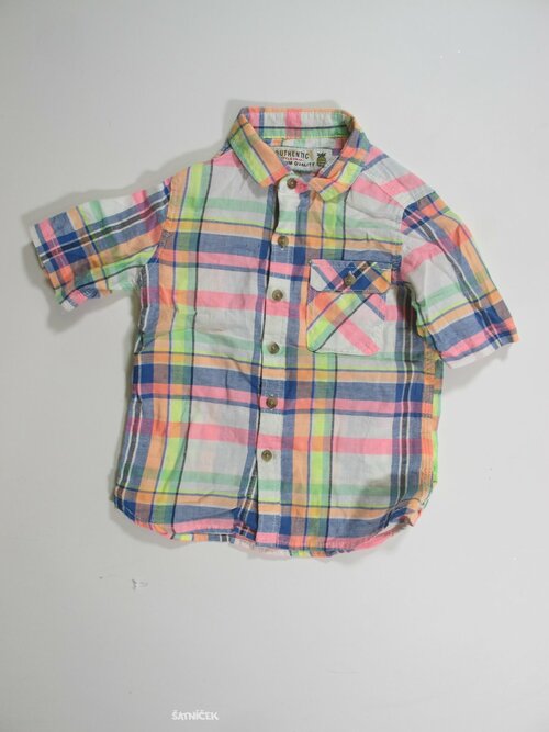 Kostkovaná košile pro kluky secondhnad