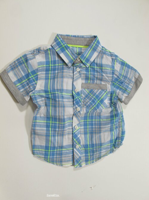 Kostkovaná košile pro kluky secondhnad