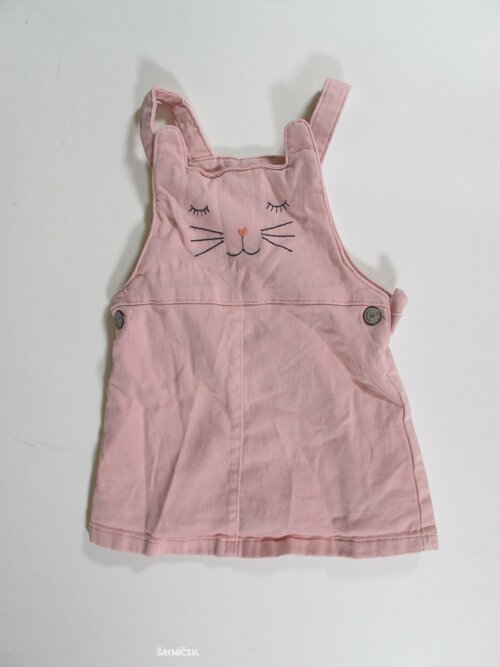 Šatovka pro holky šedo  růžová secondahnd